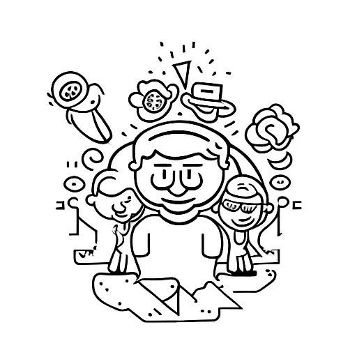 Family Tattoo For Father