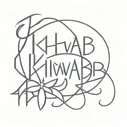 Khwaab Word Inspired Design