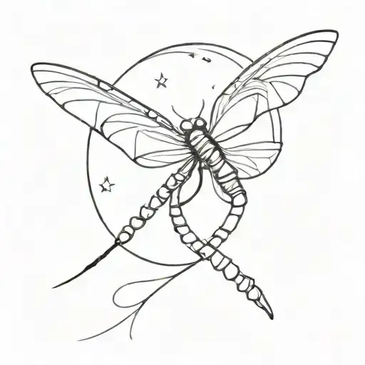 Dragon Fly Me To The Moon