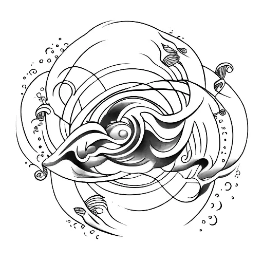 Ocean And Techno Music