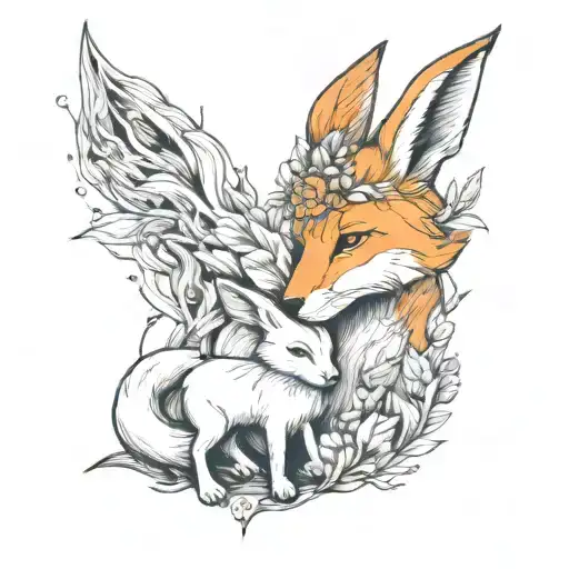 Fox And Rabbit