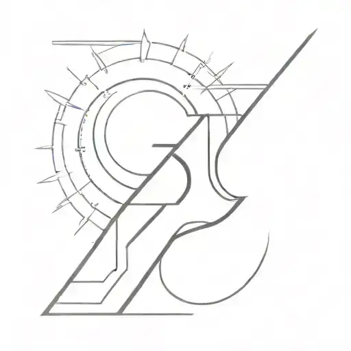 Sunrise Integrated With The Letter S Incorporated Somehow