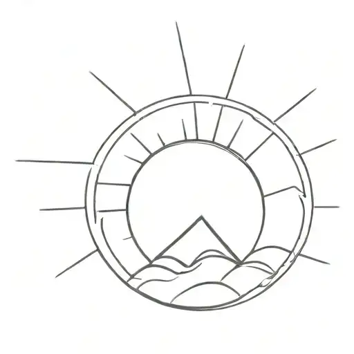 Sun Rising Courage Bravery Child Loss