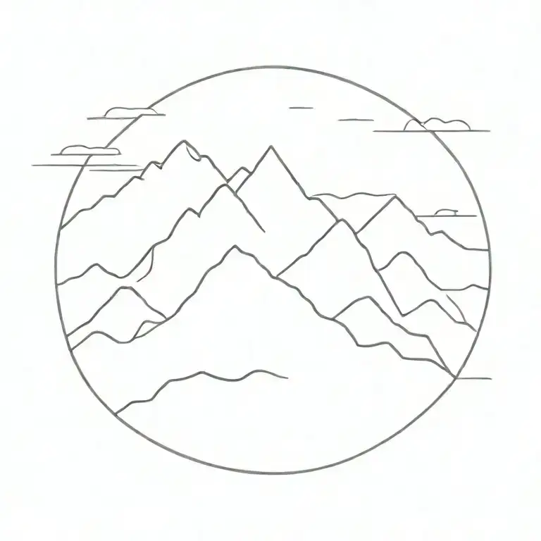 Sun Rising Over Mountain Bravery