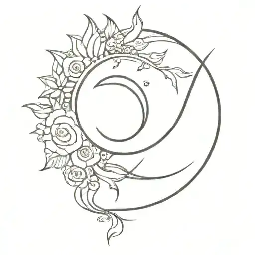 Letter S J Sun Moon