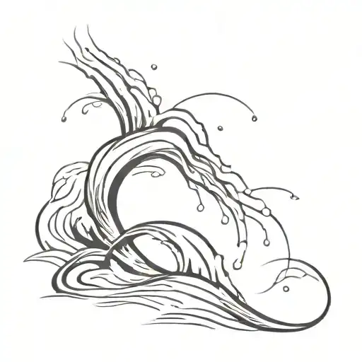 River Flowing Strong