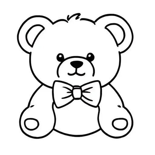 Teddy Bear With A Bow Tie