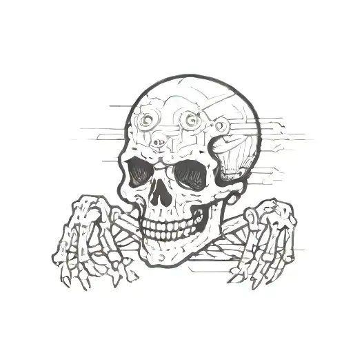 Fuzzy Glitching Skeleton