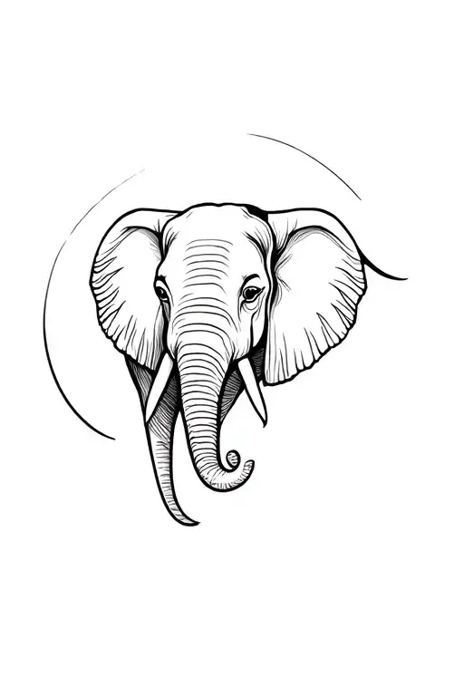 Marigold With A Elephant Face Emerging