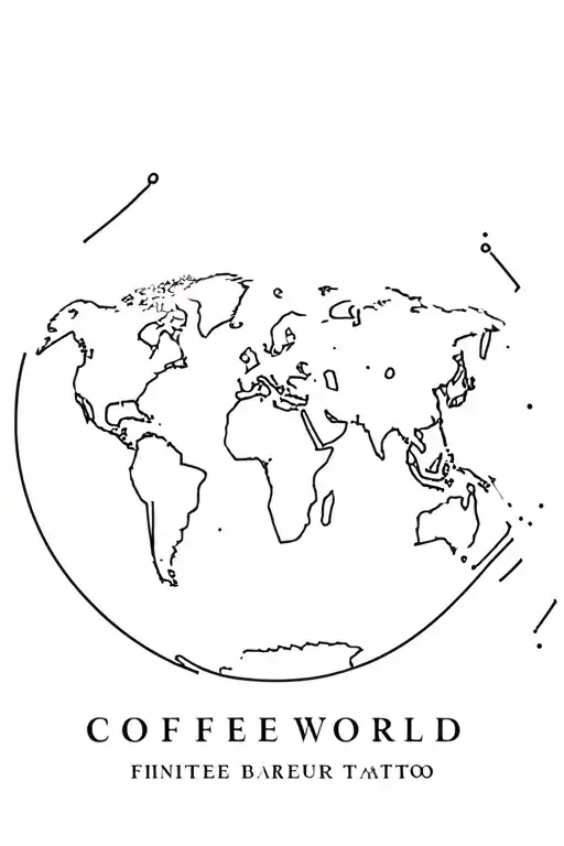 Coffee World Map
