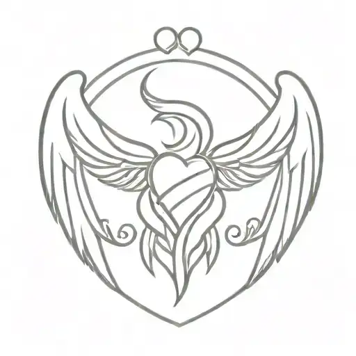 Valkyrie Wing And Heart
