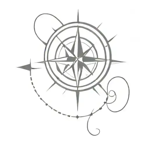 Compass Infinity Symbol