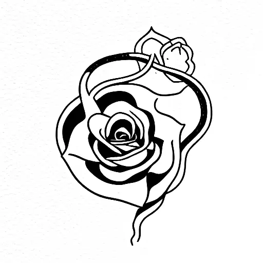 The Snake In The Burning Rose