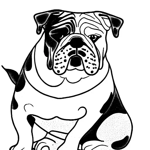 English Bulldog And Himalayan Cat And Collie Dog Friends