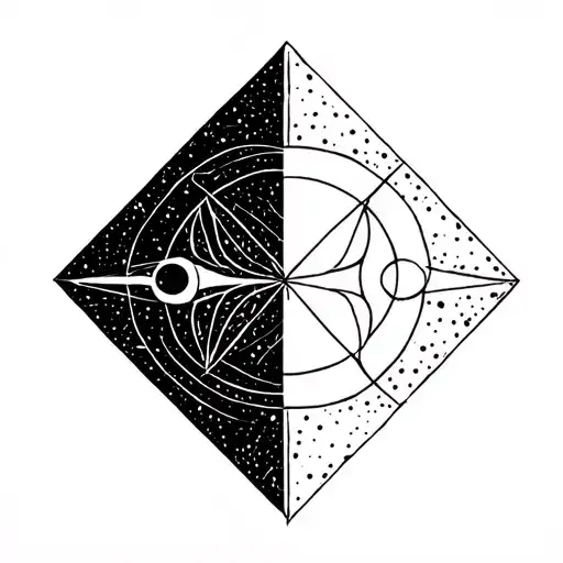 Gemini And Aquarius Patern Geometrical