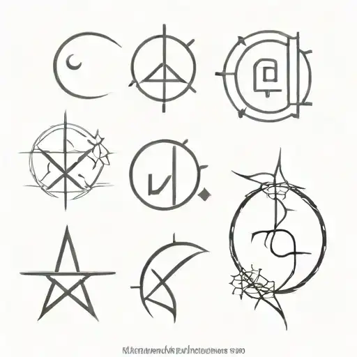 Unequality Symbol With Elements