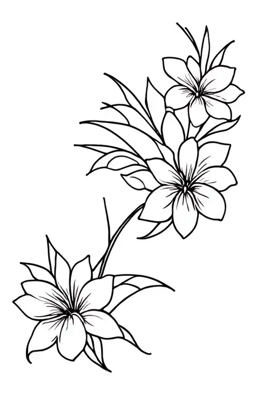 Tropical Flowers Breathe