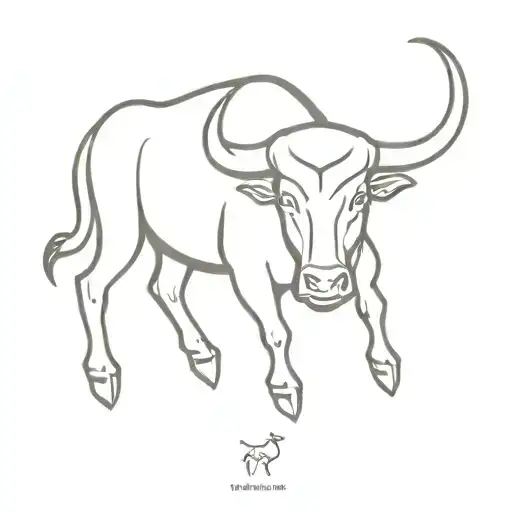 Bull Of The Sign Taurus