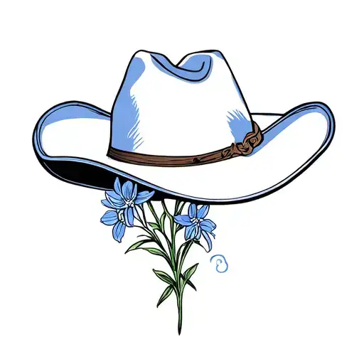 Cowboy Hat Bluebells