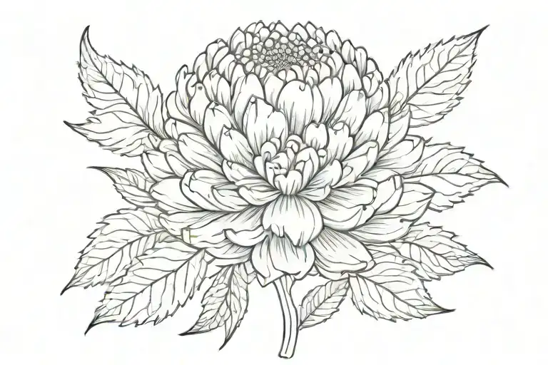 Crysanthemum No Leaves