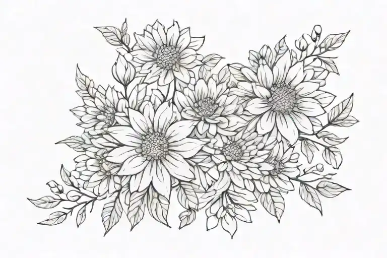 Crysanthemum Bundle No Leaves