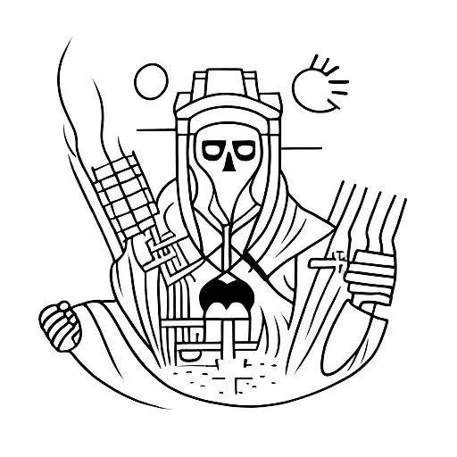 Men In The Furnance And Fourth Like The Son Of Man