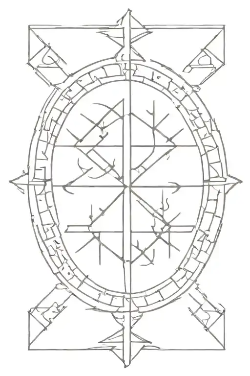 Vegvisir Symbol Merging Elements
