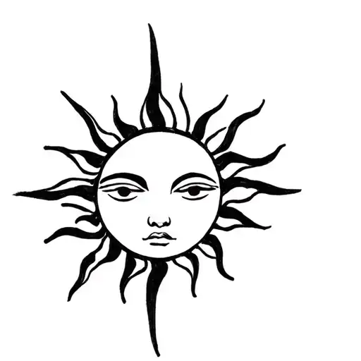Sun With A Face