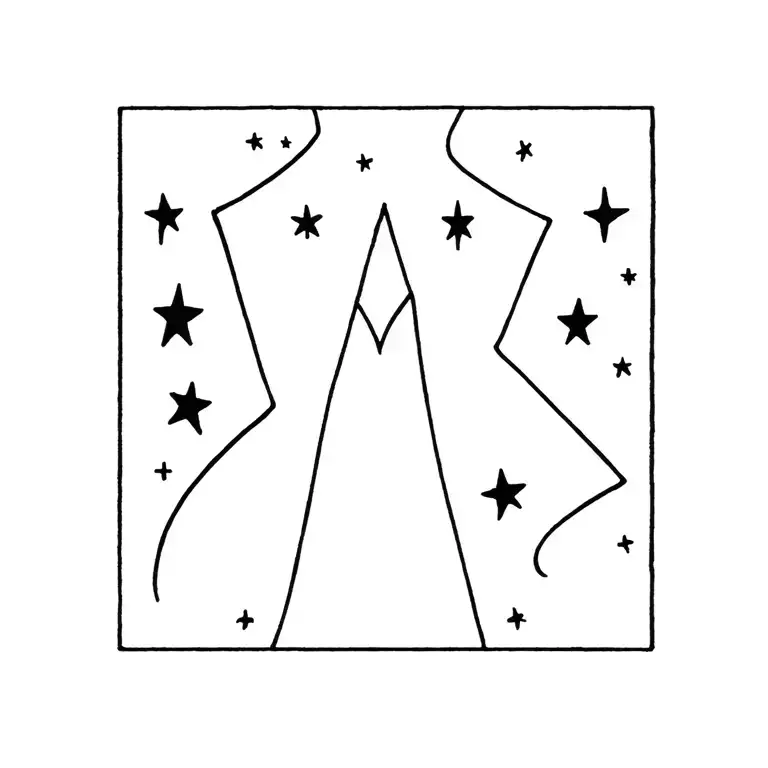 Stars Representing Family Members