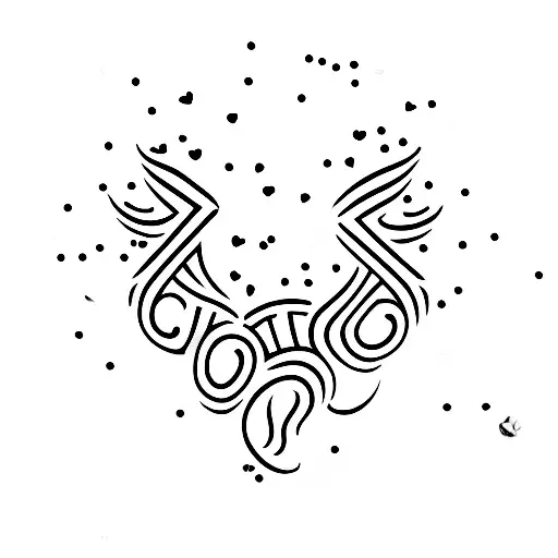 A Minimalist Tattoo Of A Cat Paw Print Filled With A Union Jack Heart