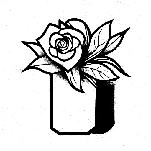 Empty Flower Vase With Nature