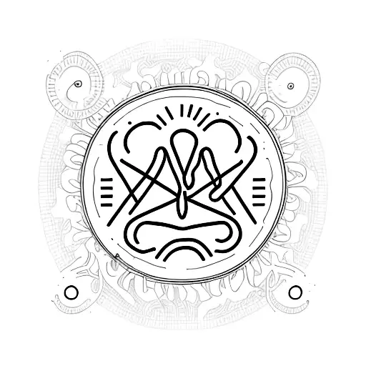 A Coffee Cup With Dna Helixes Rising As Steam