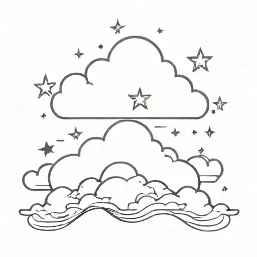 Cloud With Star