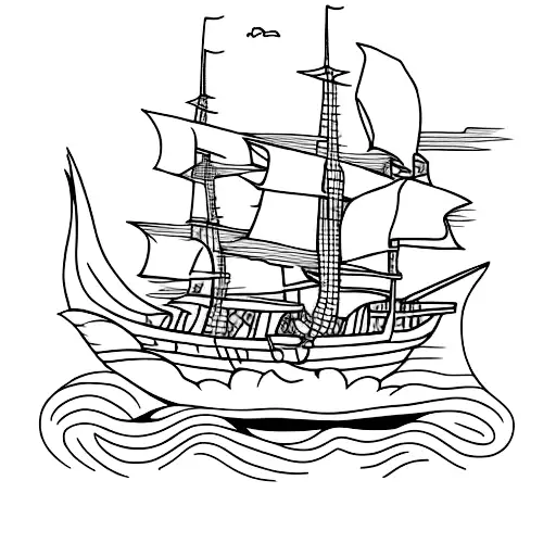 Bluebird Pirate Ship