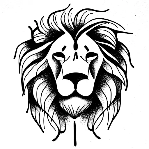 Bee Nest Inside A Lion