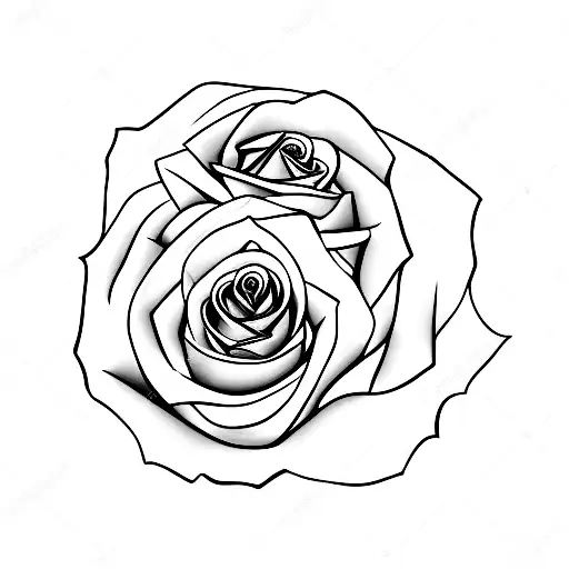 The Letters S M G Next To A Rose