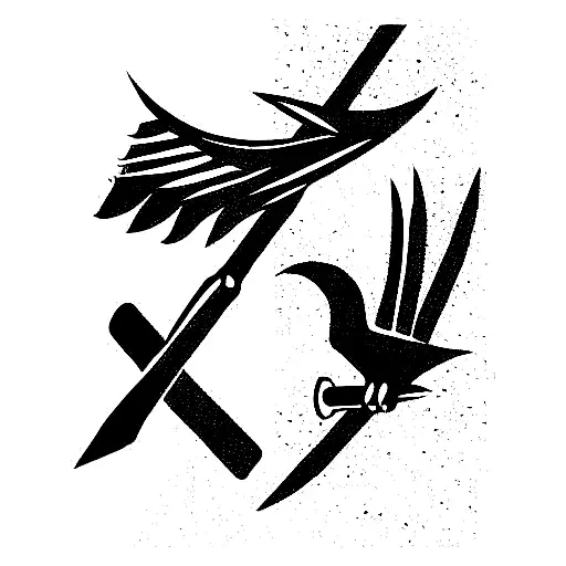 Axe And Hawk