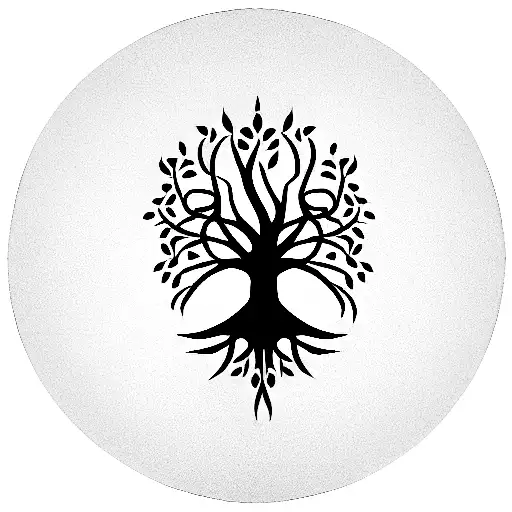 Spinal Tree Of Life And Lion Sign
