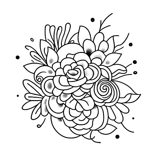 Flowers Coming Out Of An Open Book