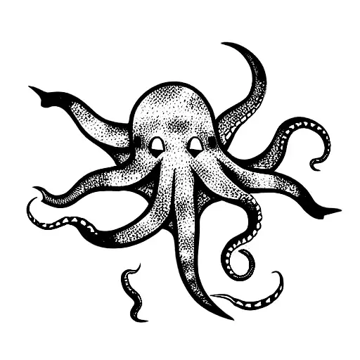 Octopus Attacking Shark