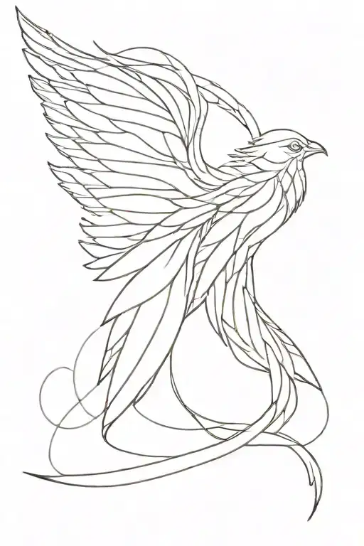 Minimalist Wing Intertwined