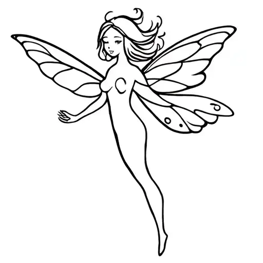 Small Fairy Flying