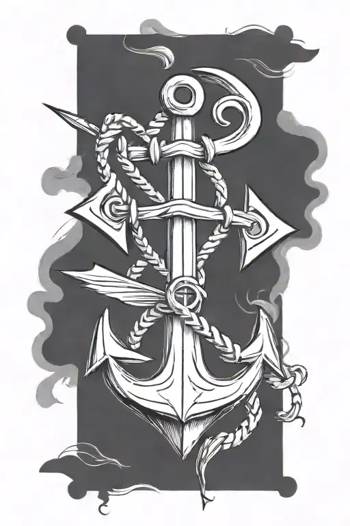 Two Axes And An Anchor