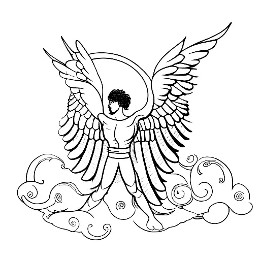 Icarus And Greco Roman Design
