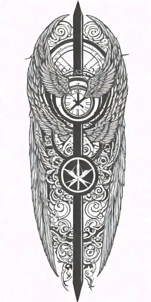 Peace And Lightining Storm And Time And Wings