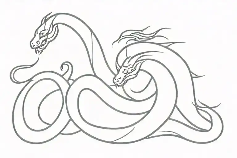 Japanese Snake Dragon