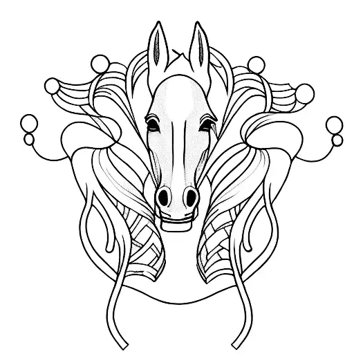 Full Horse Fine Line