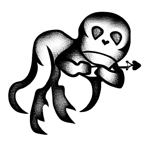 Cute Baby Howler Monkey With Bow