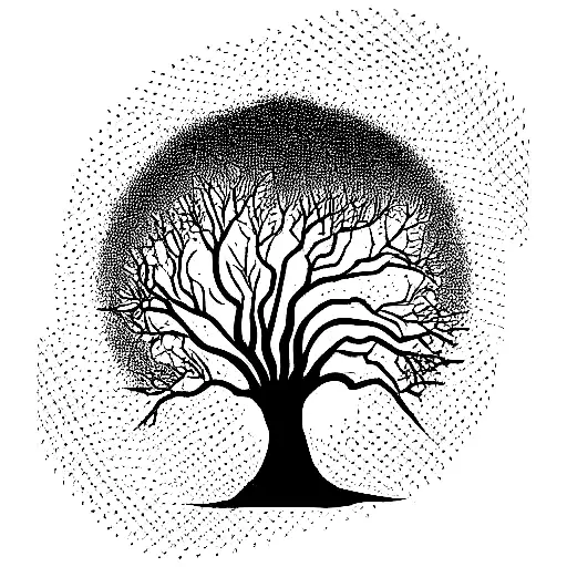 Tree Of Life Roots Seasons Technology