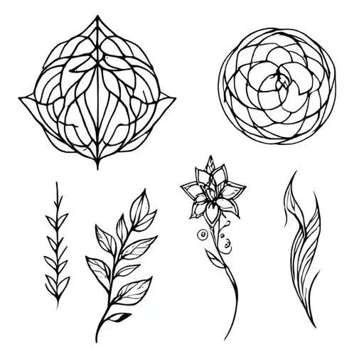 Flash Sheet Based On Fine Line Designs Inspired